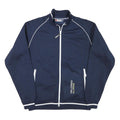 CLIQUE Mens Navy Blue Zip Jacket L Polyester Blend Track Sports Casual