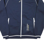 CLIQUE Mens Navy Blue Zip Jacket L Polyester Blend Track Sports Casual