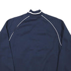CLIQUE Mens Navy Blue Zip Jacket L Polyester Blend Track Sports Casual