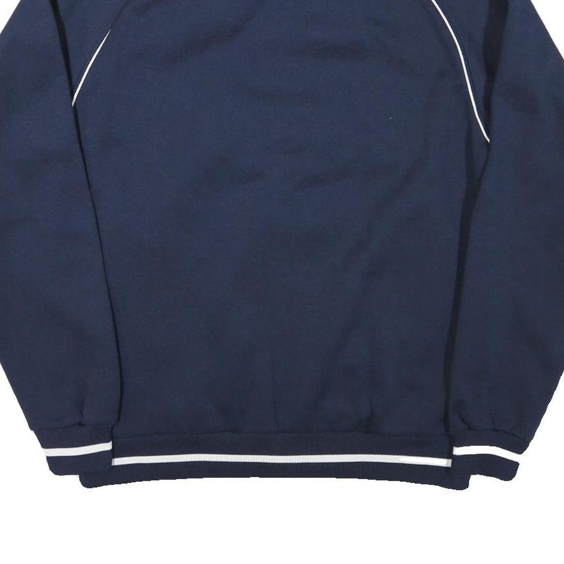 CLIQUE Mens Navy Blue Zip Jacket L Polyester Blend Track Sports Casual