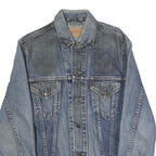 LEVI'S Mens Blue Denim Button Jacket M Cotton Classic Casual Outerwear