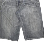 PRO JEH RAW Mens Shorts Blue Casual M W33 Cotton Blend Comfortable Fit