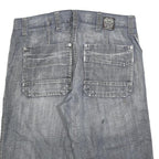PRO JEH RAW Mens Shorts Blue Casual M W33 Cotton Blend Comfortable Fit