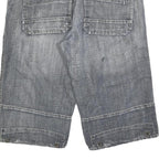 PRO JEH RAW Mens Shorts Blue Casual M W33 Cotton Blend Comfortable Fit