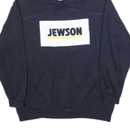 UNEEK Mens Navy Blue Jewson Pullover Hoodie XL Cotton Blend Casual