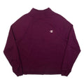 CHAMPION Womens Sweatshirt Purple L