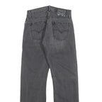 LEVI'S 514 Classic Mens Jeans Black Classic Straight Denim Rinse W29 L32