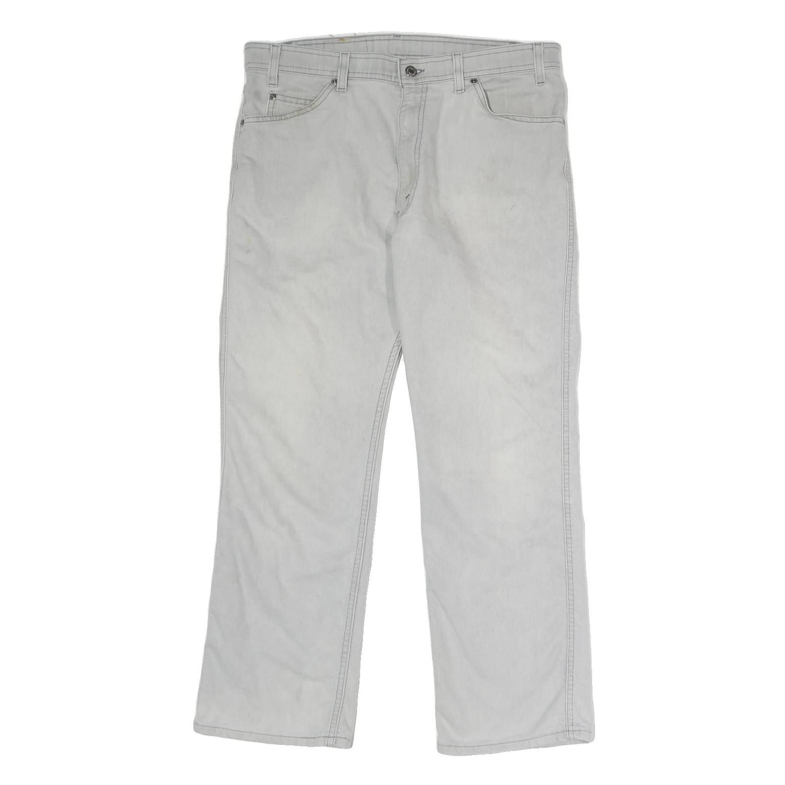 LEVI'S Mens Jeans Regular Straight Denim Light W38 L30 Classic Fit Zip Cotton