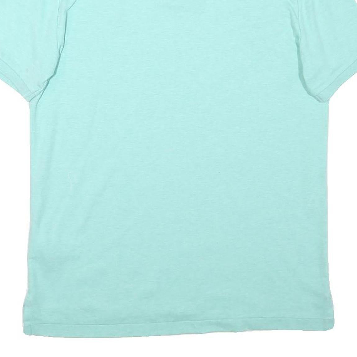 POLO RALPH LAUREN Mens Blue Short Sleeve Plain S Classic Cotton Polo Shirt