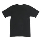 CHAMPION Mens Black Graphic T-Shirt S Short Sleeve Crew Neck Logo Print