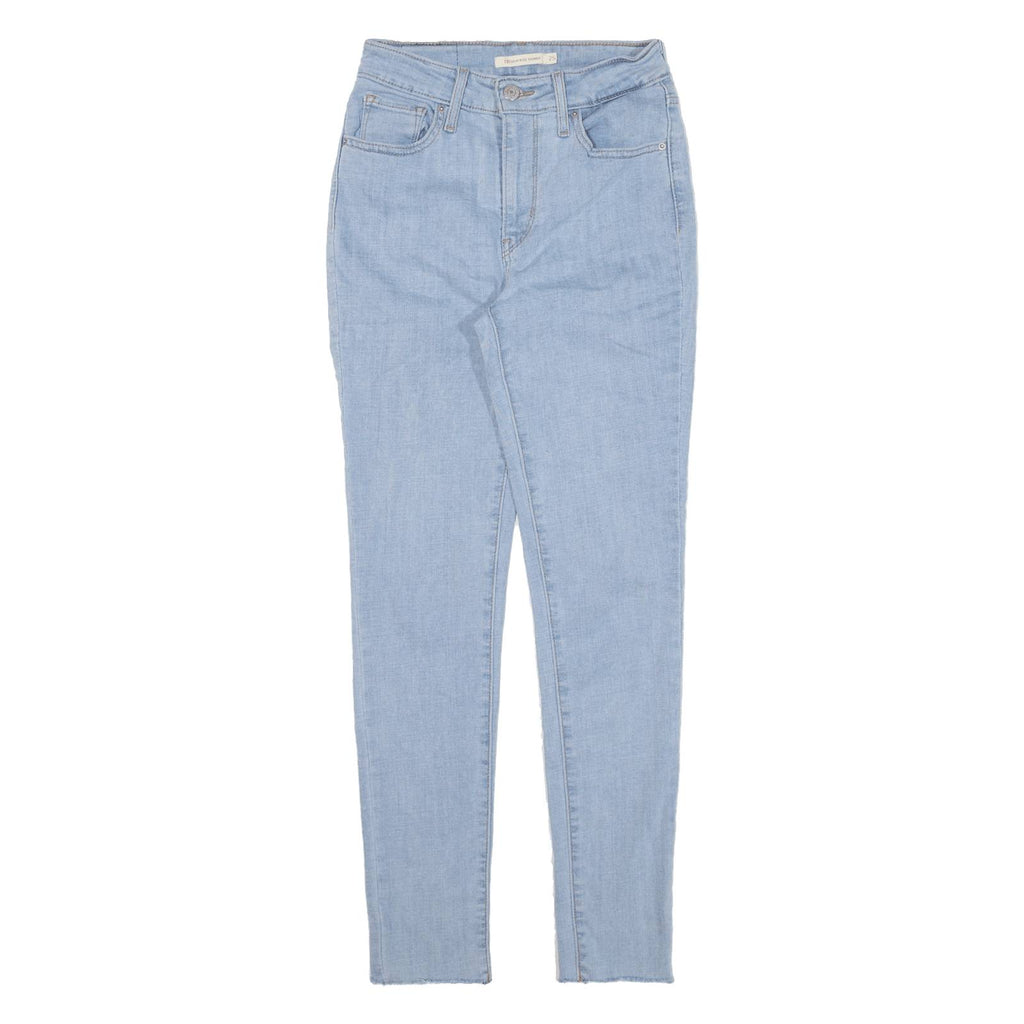 LEVI'S 721 High Rise Womens Jeans Blue Slim Skinny W25 L27