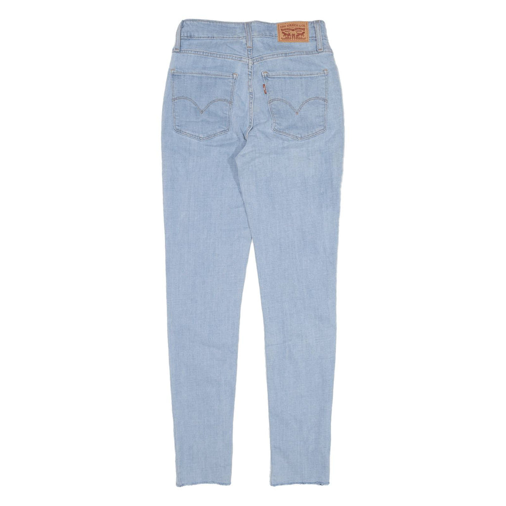 LEVI'S 721 High Rise Womens Jeans Blue Slim Skinny W25 L27