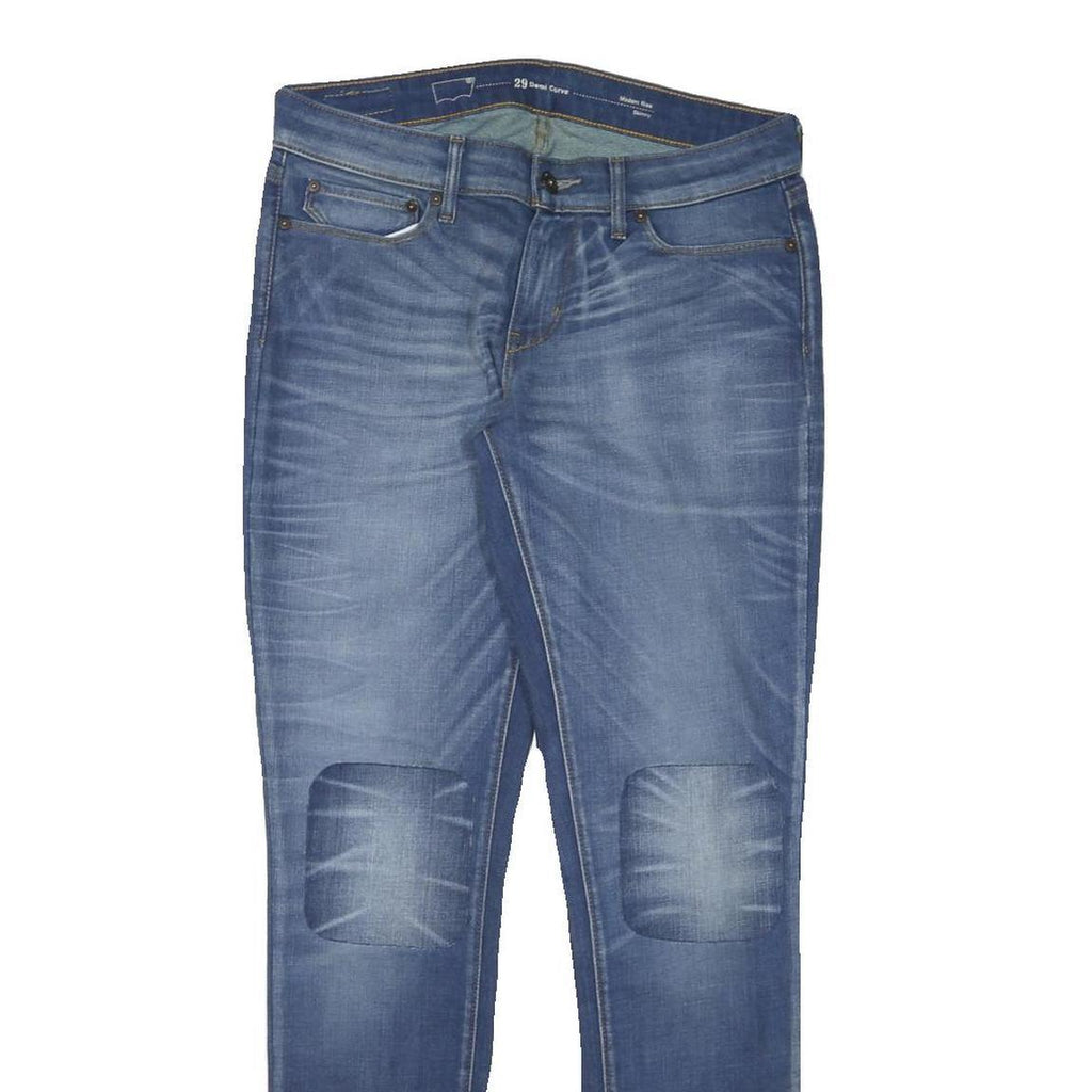 LEVI'S Womens Slim Blue Denim Jeans W30 L30 Stylish Stretch Comfort Fit