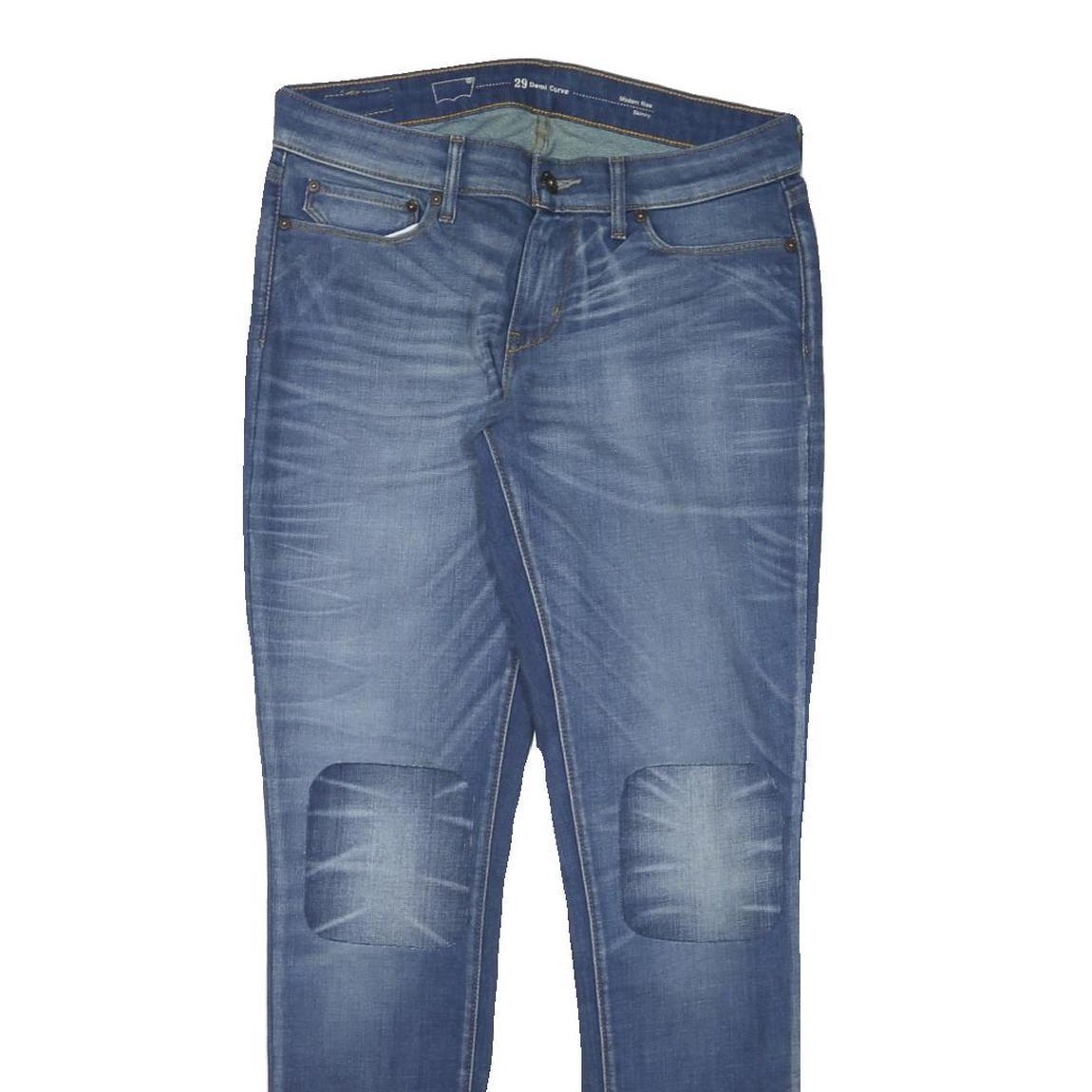 LEVI'S Womens Slim Blue Denim Jeans W30 L30 Stylish Stretch Comfort Fit