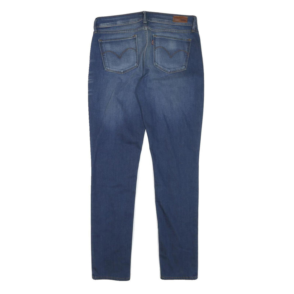 LEVI'S Womens Slim Blue Denim Jeans W30 L30 Stylish Stretch Comfort Fit
