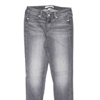 CALVIN KLEIN JEANS Womens Jeans Grey Slim Skinny Stone Wash W28 L30