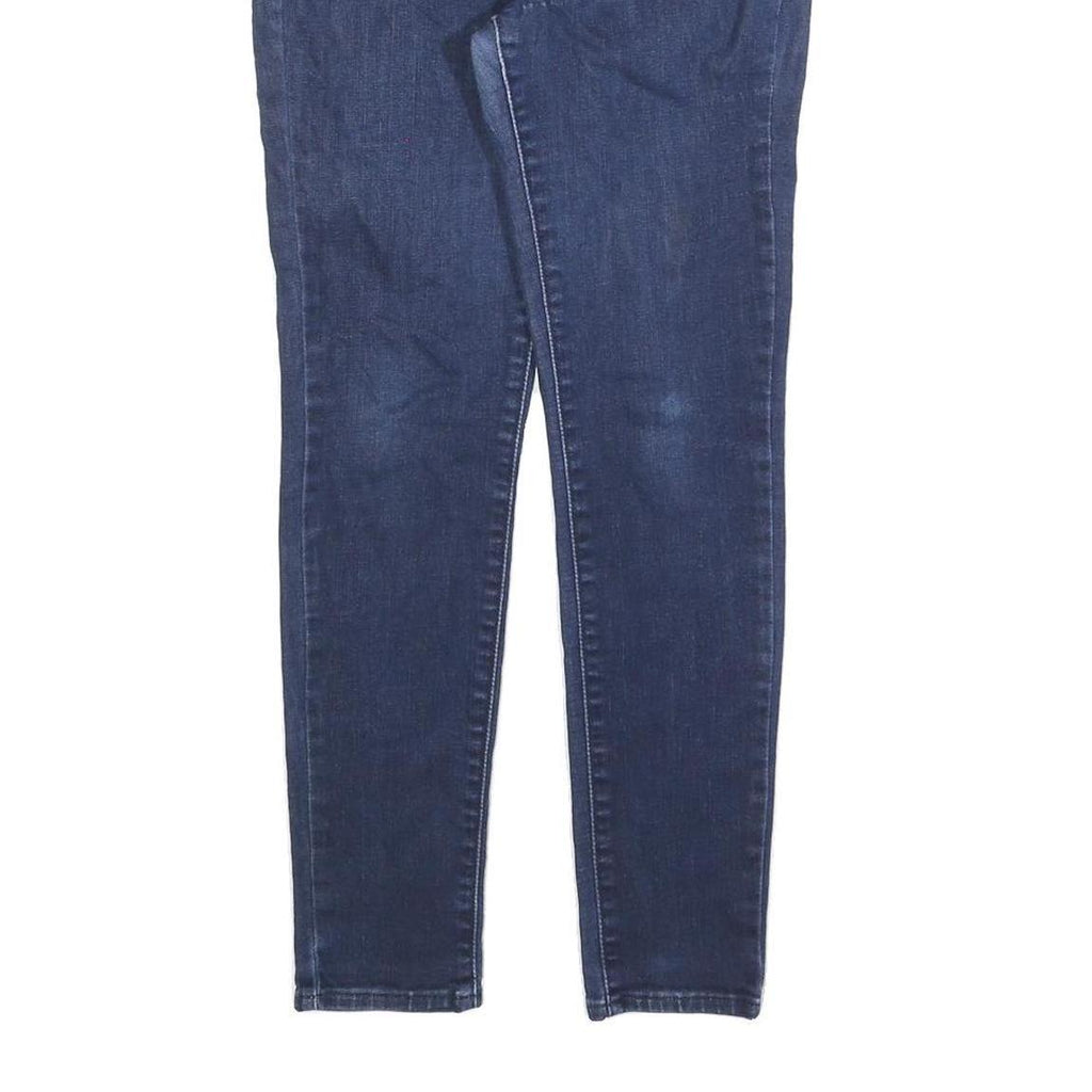 LEVI'S Womens Slim Blue Denim Jeans W26 L27 Zip Cotton Blend