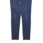 LEVI'S Womens Slim Blue Denim Jeans W26 L27 Zip Cotton Blend