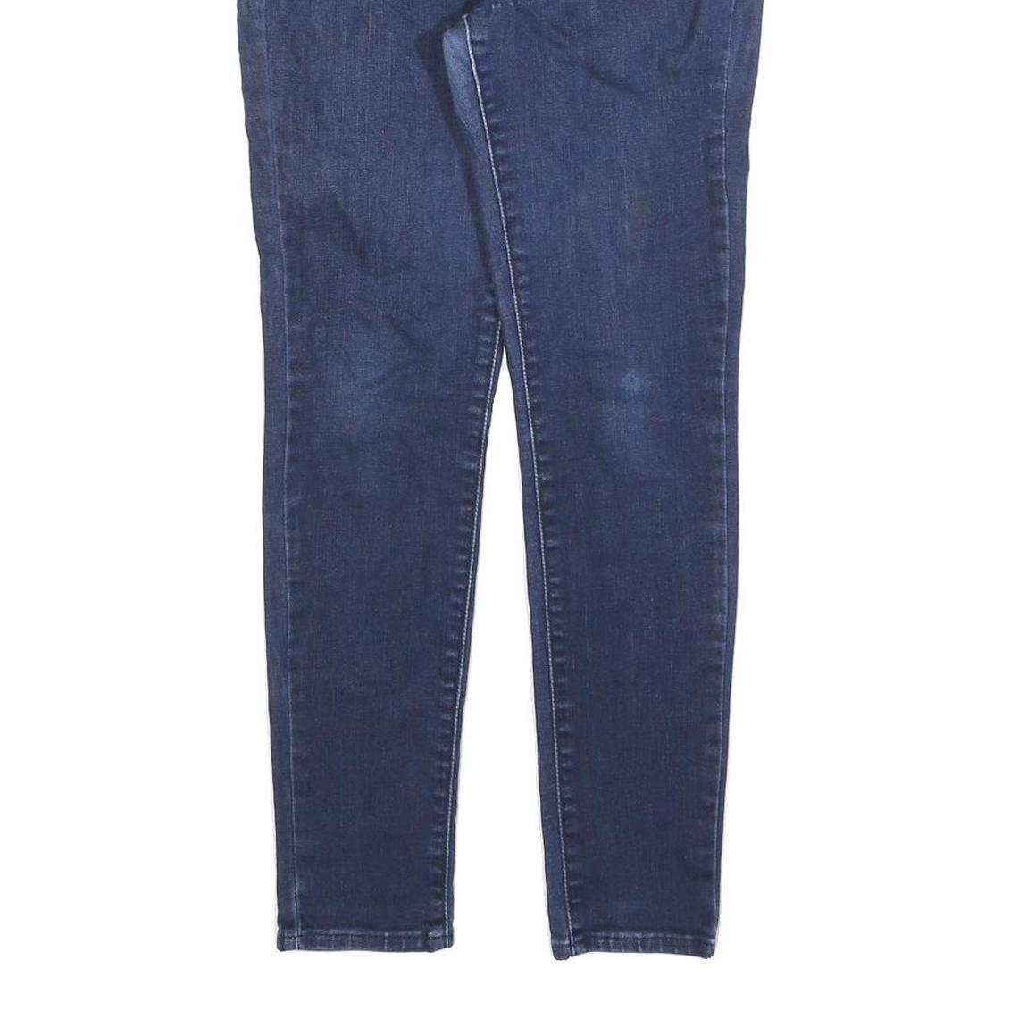 LEVI'S Womens Slim Blue Denim Jeans W26 L27 Zip Cotton Blend