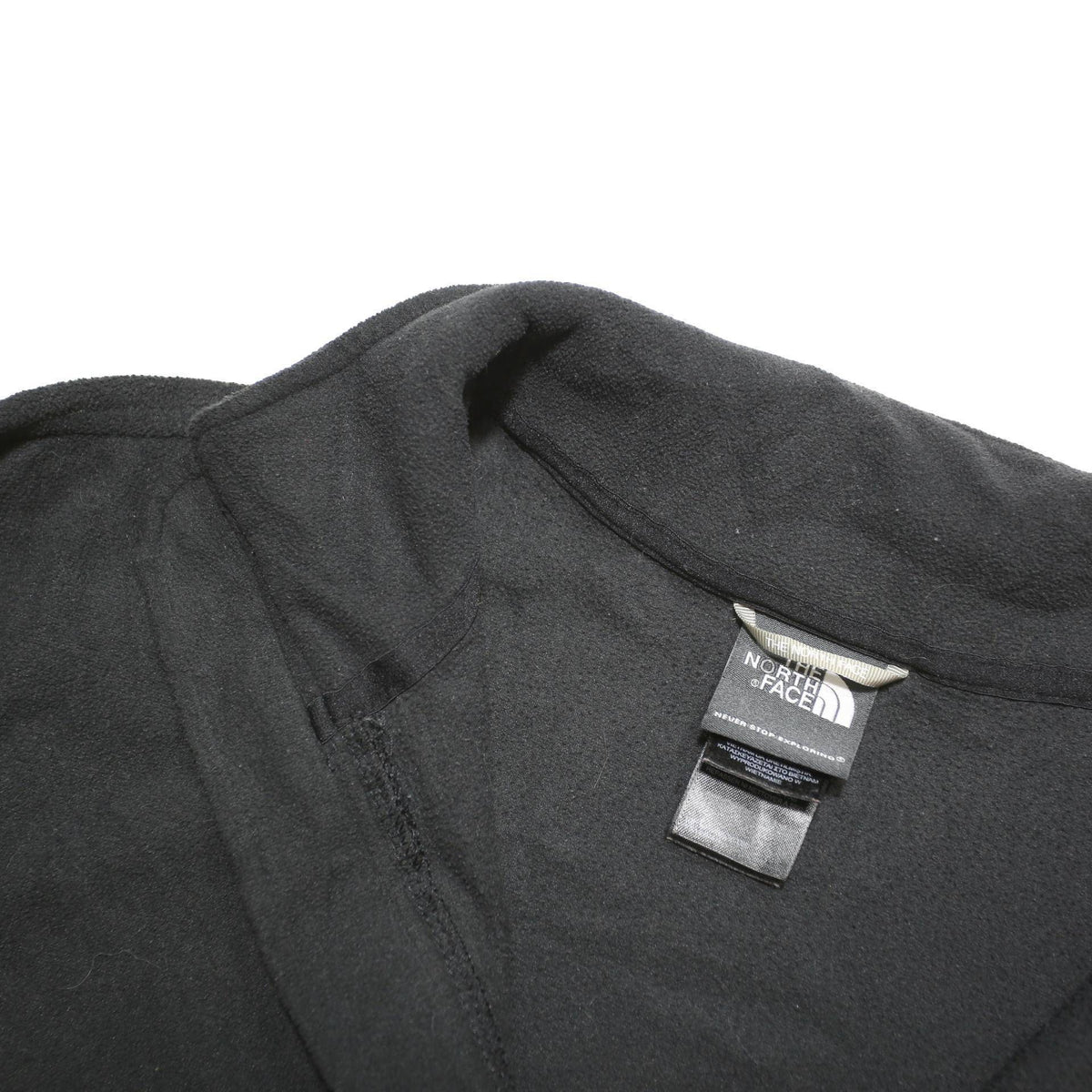 THE NORTH FACE Womens Black Outdoor Jacket M Polyester Blend Zip Plain
