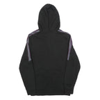 PUMA Mens Black Cotton Blend Full Zip Hoodie S Sports Casual Sweatshirt