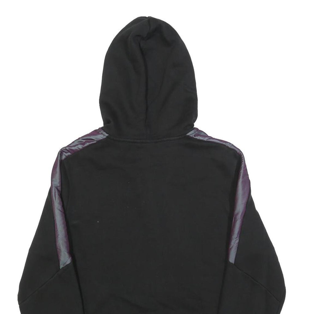 PUMA Mens Black Cotton Blend Full Zip Hoodie S Sports Casual Sweatshirt