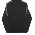 PUMA Mens Black Cotton Blend Full Zip Hoodie S Sports Casual Sweatshirt