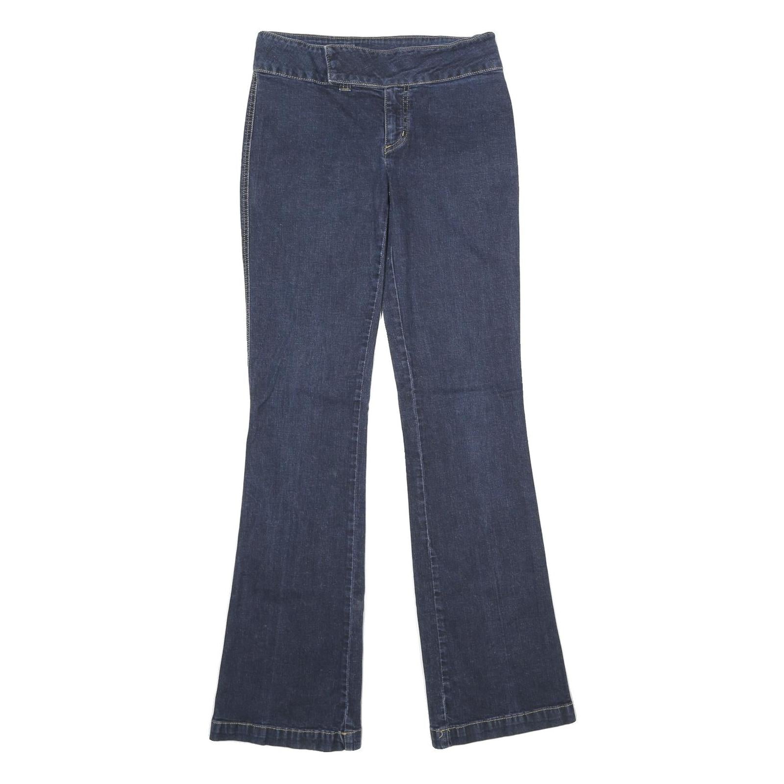 MAVI Womens Jeans Blue Regular Flared Denim Medium W30 L34 Classic Fit Zip