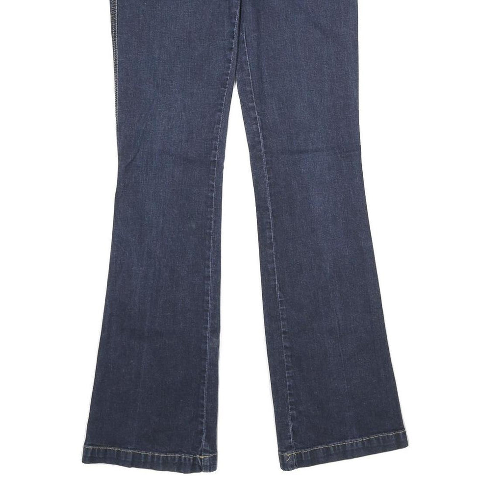 MAVI Womens Jeans Blue Regular Flared Denim Medium W30 L34 Classic Fit Zip