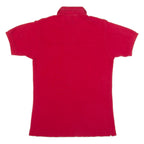LACOSTE Mens Polo Shirt Red S