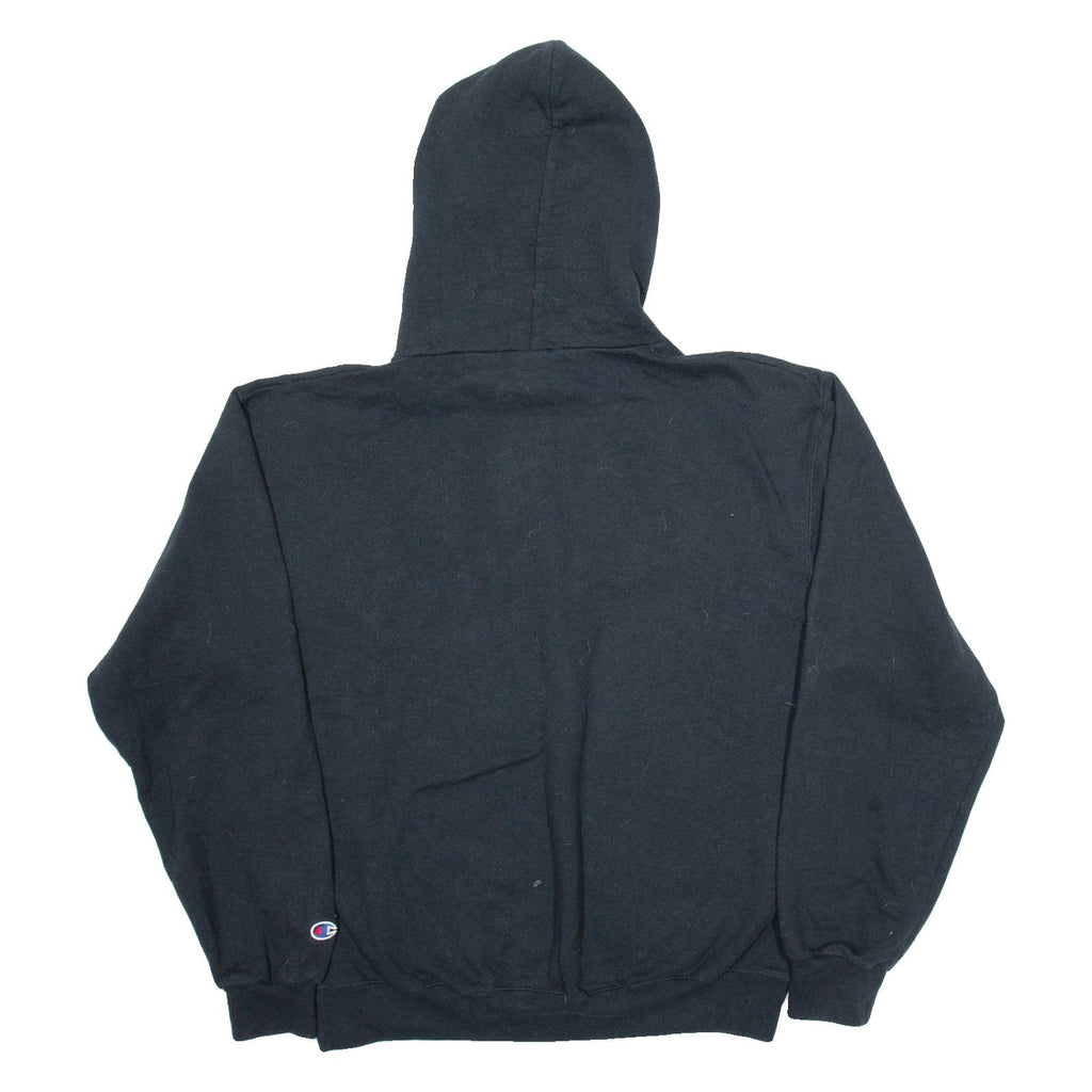 CHAMPION UW-LA Crosse Mens Black Hoodie L