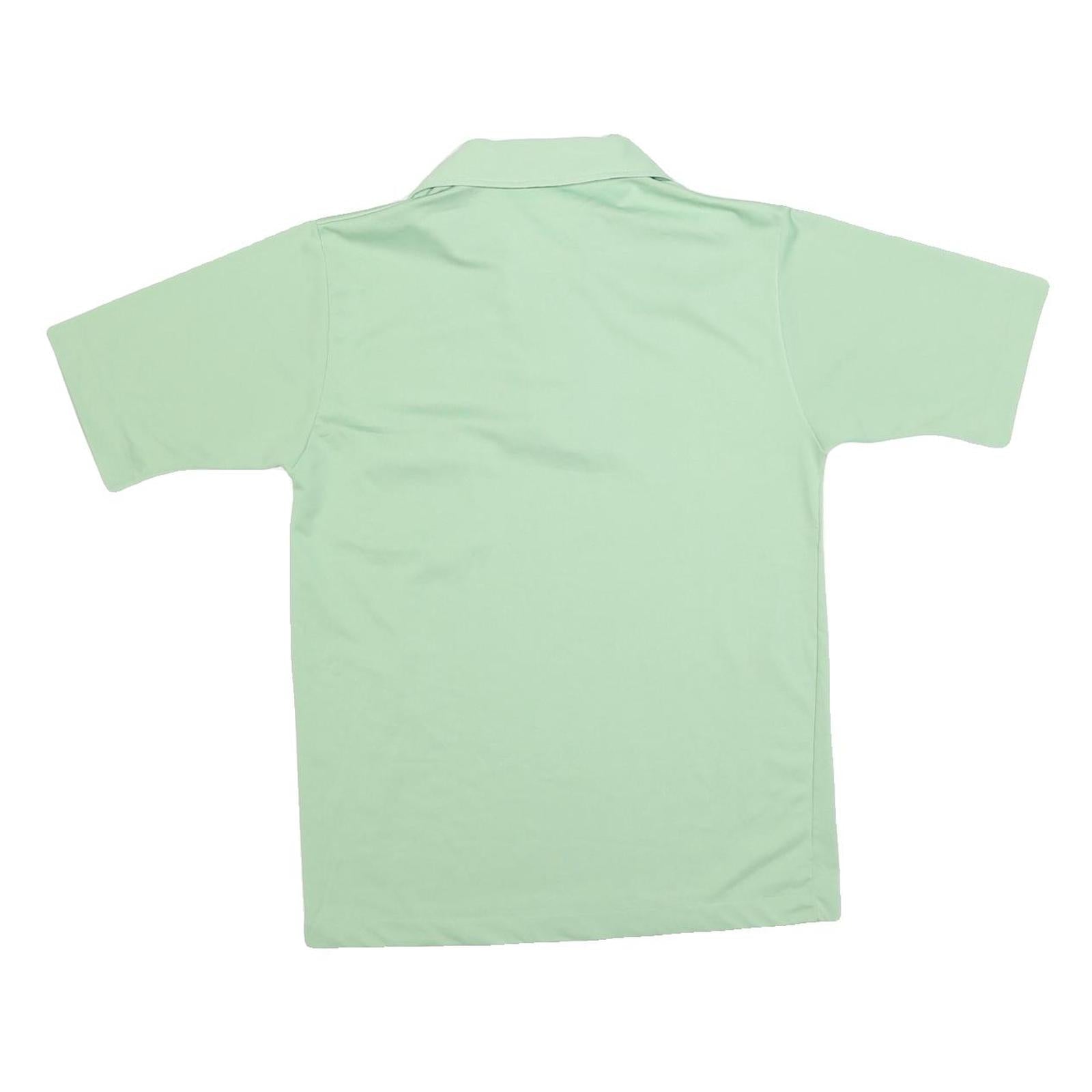 GRAND SLAM Mens Light Green Short Sleeve Plain Pocket Polo Shirt M Classic