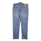 LEVI'S 502 Mens Jeans Blue Regular Straight Denim Medium W36 L34 Classic Fit Zip