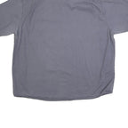 WRANGLER Mens Grey Cotton Blend Work Shirt XL Button Pocket Casual Wear