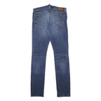 TOMMY HILFIGER Mens Jeans Blue Slim Skinny Denim Medium W34 L36 Distressed
