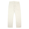 LEVI'S Mens Cotton Beige Regular Straight Trousers W34 L31 Classic Button