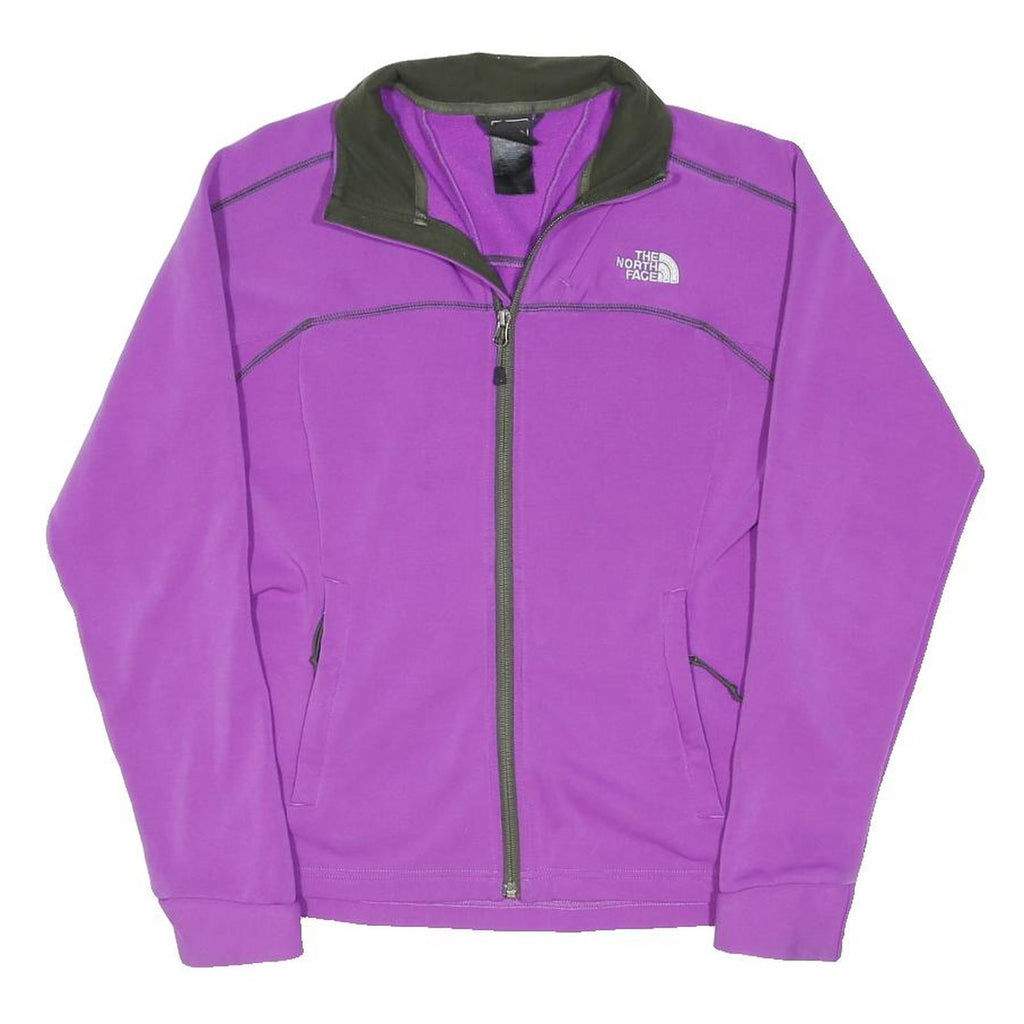THE NORTH FACE Womens Purple & Green Classic Jacket M Polyester Blend Outdoor