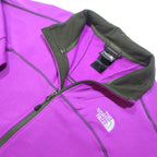 THE NORTH FACE Womens Purple & Green Classic Jacket M Polyester Blend Outdoor