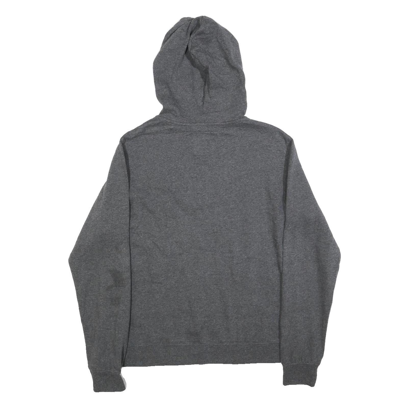 NFL Mens Grey Vikings Football Pullover Hoodie S Casual Cotton Blend