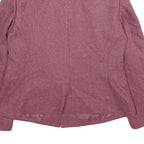 LE SUIT Womens Pink Jacket UK 14 Polyester Button Closure Classic Fit Tailored