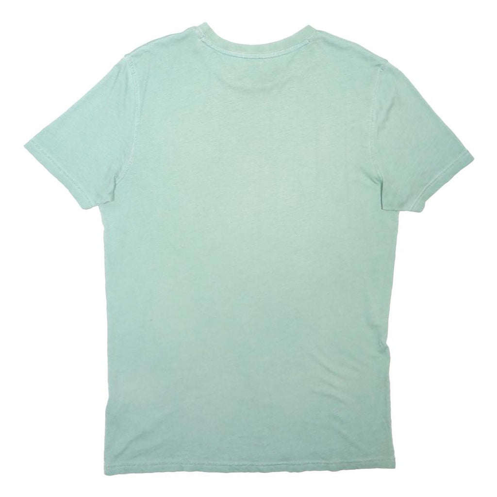 BOSS HUGO BOSS Mens Blue T-Shirt L Short Sleeve Crew Neck Cotton Blend Classic