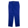 TOMMY HILFIGER Womens Trousers Blue Slim Straight W32 L30