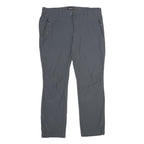 SCHOFFEL Womens Polyamide Blend Regular Grey Trousers W36 L32 Outdoor Hiking Zip