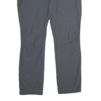 SCHOFFEL Womens Polyamide Blend Regular Grey Trousers W36 L32 Outdoor Hiking Zip