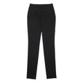 BURBERRY Womens Wool Black Slim Skinny Trousers W26 L35 Classic Zip Closure