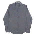 ARMANI EXCHANGE Mens Blue Shirt S Cotton Long Sleeve Casual Stylish