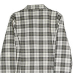 ZEKI Womens Black & White Check Coach Jacket XL Polyester Blend Woven Classic