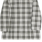 ZEKI Womens Black & White Check Coach Jacket XL Polyester Blend Woven Classic
