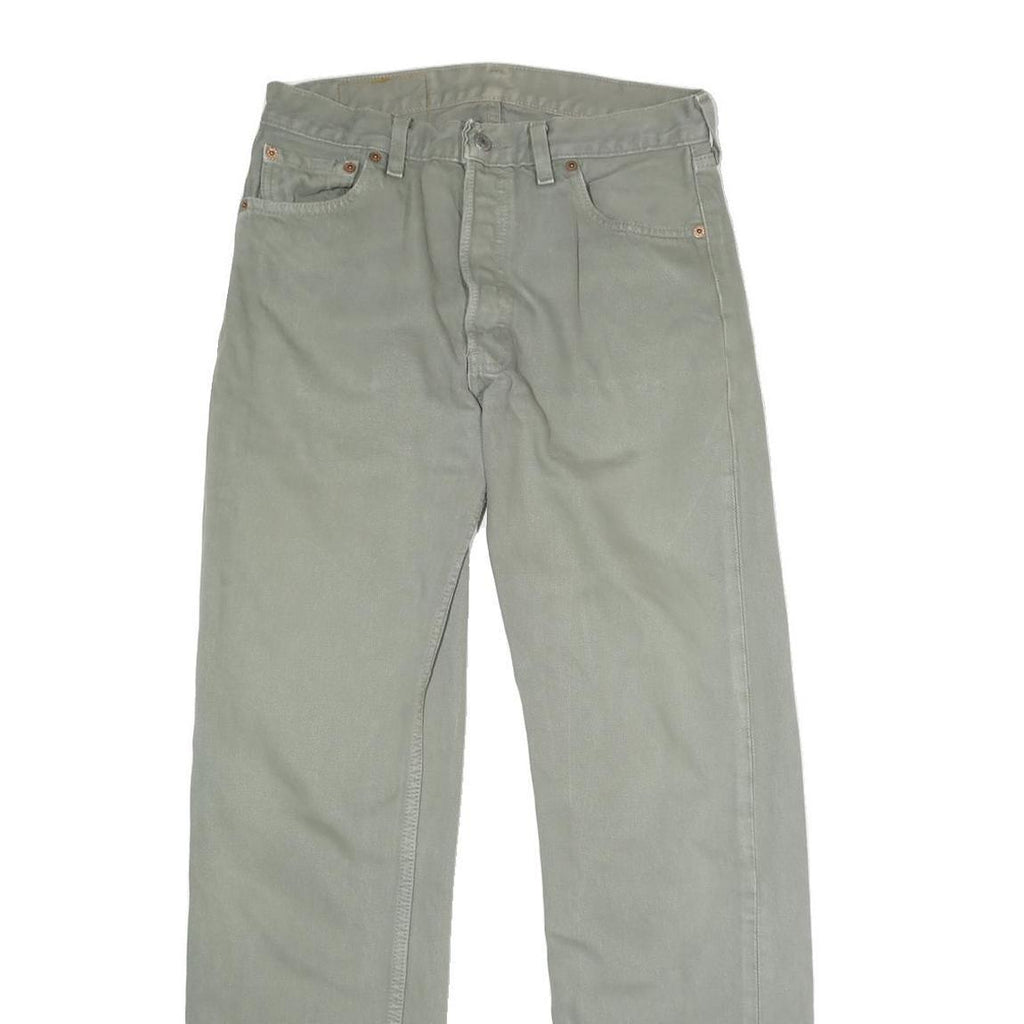 LEVI'S 501 Mens Jeans Regular Straight Denim Medium W28 L29 Classic Button Fly