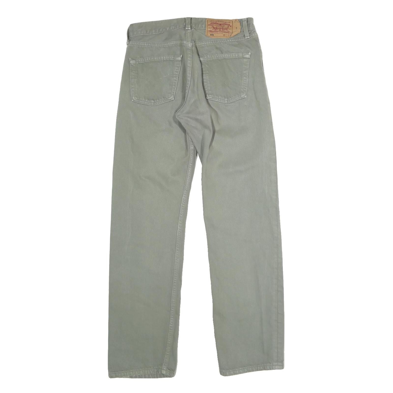 LEVI'S 501 Mens Jeans Regular Straight Denim Medium W28 L29 Classic Button Fly